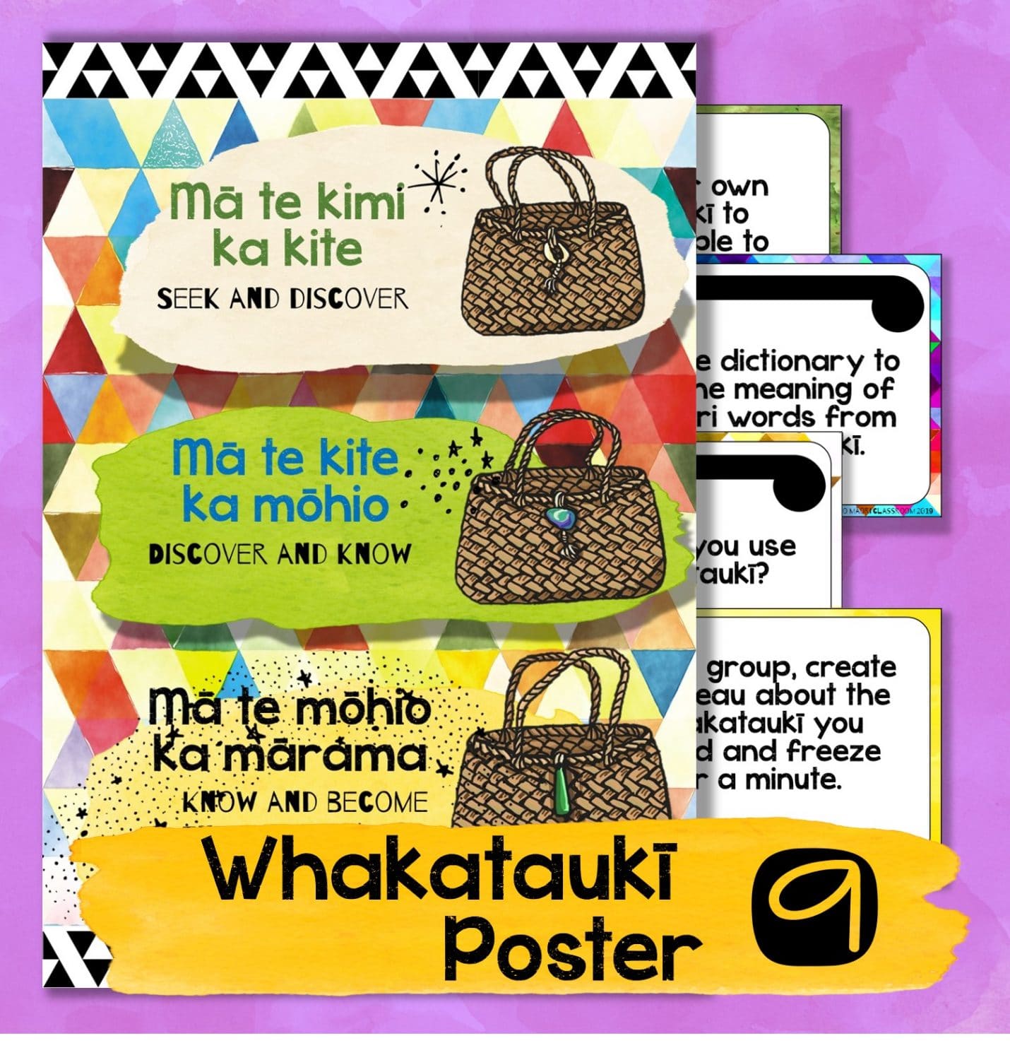 Whakataukī Poster 09 The Te Reo Māori Classroom 9131